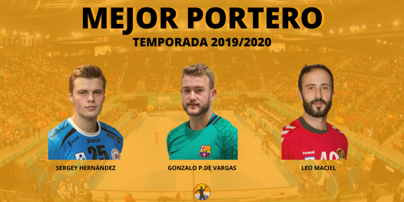 Mejor portero de la Liga Sacyr Asobal 19/20