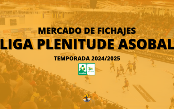Mercado de fichajes I Liga Plenitude ASOBAL 2024/25